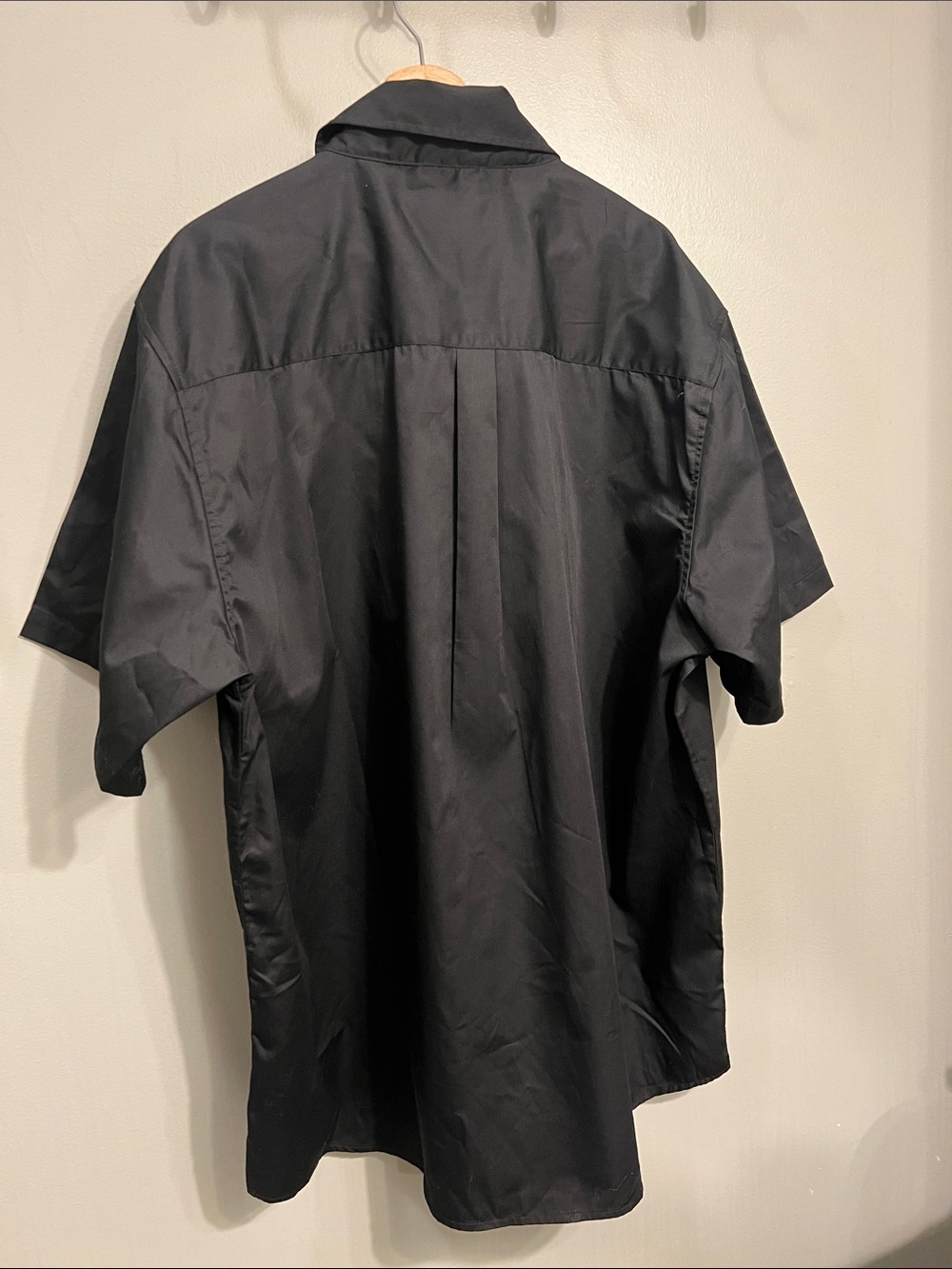DIXXON Men’s XXXL Black Short-Sleeve Button-Up Workshirt - Picture 5 of 6